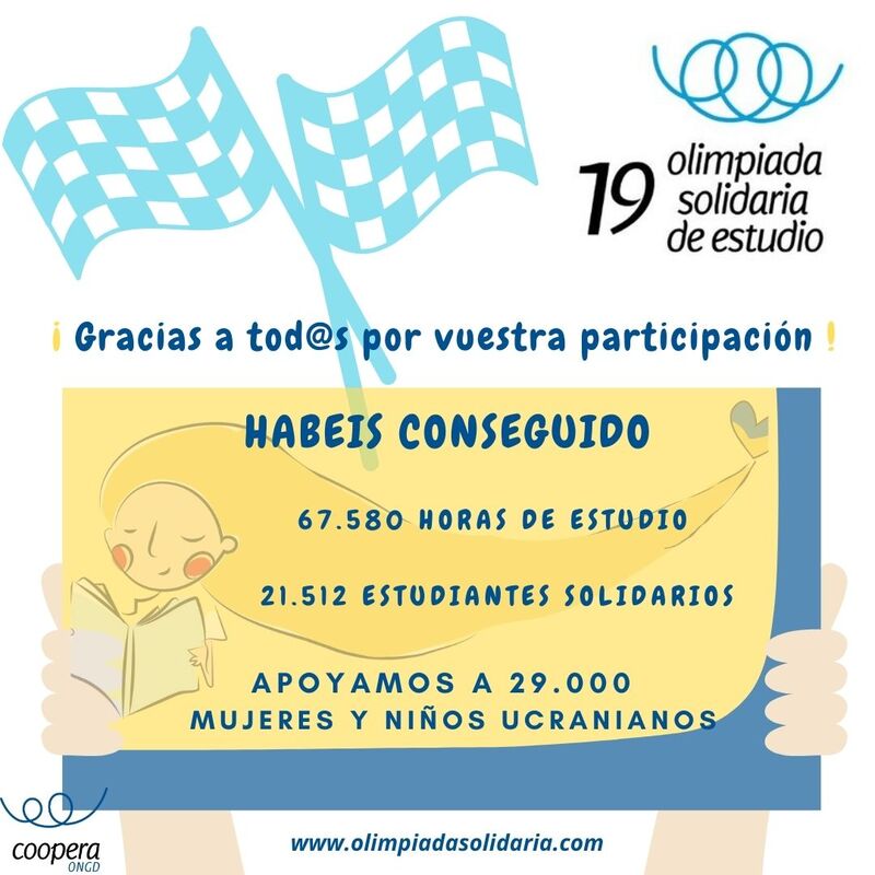 Finaliza la 19 edición de la Olimpiada Solidaria de Estudio